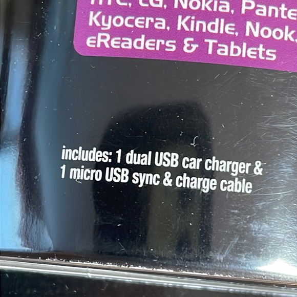 Duracell Hi-Performance Micro USB Car Charger. Dual Ports. 3.1 Amp. 6ft Cord NEW - Picture 6 of 7